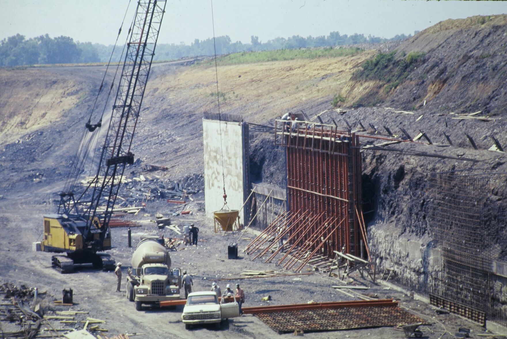Port construction